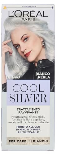 L'Oréal Paris Cool Silver White Pearl Belebende Behandlung für weißes Haar