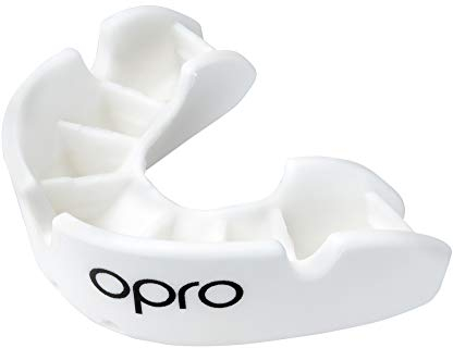 Opro Bronzefarbener Zahnschutz für Ball-, Stock- und Kampfsportarten, 18 Monate Zahngarantie (Erwachsene/Kinder)