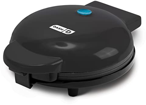 Dash Express Waffle Maker -Electric Waffle Maker for Creative Homemade Treats - Dual Nonstick Cooking Surfaces, Easy Food Release & Quick Cleanup - Compact, Space-Saving Design - 8 Inches - Black