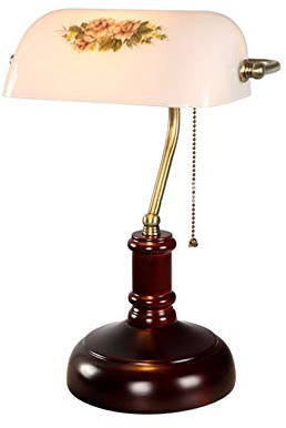 ANIFM Lámpara de Mesa de banquero Retro para Oficina, lámpara de Escritorio nostálgica a la Antigua, lámpara de Escritorio para Estudiantes, luz cálida para Dormitorio, luz de Lectura para cabecera