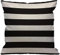 HGOD DESIGNS Kissenbezug Schwarz Weiß Streifen Kissenhülle Haus Dekorativ Für Männer/Frauen/Jungen/Mädchen Wohnzimmer Schlafzimmer Sofa Stuhl Kissenbezüge 45X45cm