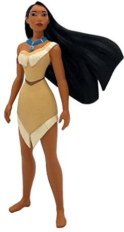Bullyland 11355 - Spielfigur Pocahontas aus Walt Disney Pocahontas, ca. 10 cm, detailgetreu, ideal als kleines Geschenk für Kinder ab 3 Jahren