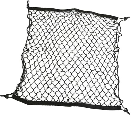 Oulesh Car Cargo Net for Peugeot 208 P21 MK2 2019-2024, Storage Cargo Organiser Elastic Net Car Trunk Net