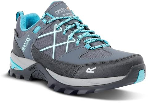 Regatta Lady Samaris III Low Cut Walking Shoes Waterproof Durable Hiking Footwear