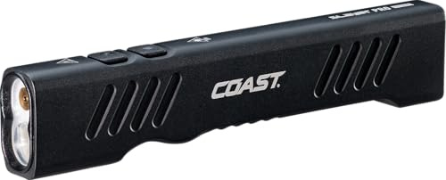 Coast Slayer Red Taschenlampe – 1000 Lumen, 13,5 cm, 5 Lichtmodi, Magnetisch, Wiederaufladbar, Nachtsicht mit Rotlicht