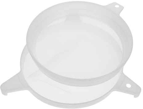 Alipis Filtre à Miel D'abeille pour L'apiculture, en Nylon à Double Couche, 2 Pièces, Facile à Nettoyer, Fournitures Apicoles pour Apiculteur, Miel Blanc