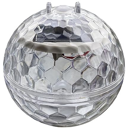 GANAZONO Luz Flotante Led para Piscina y Estanque, Decoración Exterior Solar De 11 Cm, Luz Multicolor para Jardín y Fiesta, Energía Solar y Cambio De Color