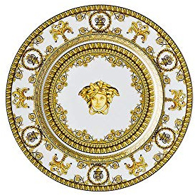 Versace Baroque Bianco brödtallrik 18 cm