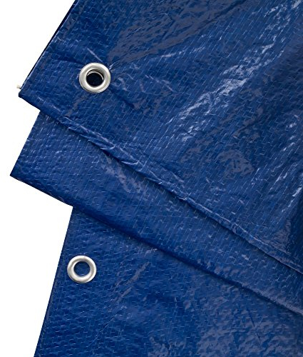 GardenMate Bâche de protection 3x6m à œillets UNIVERSAL VERT/BLEU 90g/m²