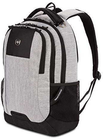 SwissGear Cecil 5505 Laptop Backpack (Heather Gray)