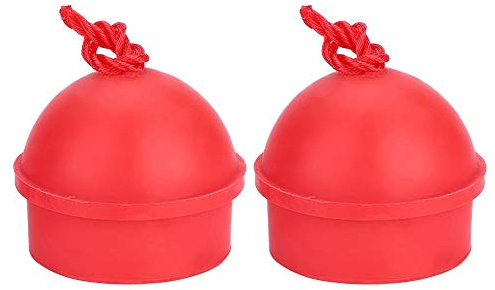 Soporte Antideslizante para Tiza de Billar - Apto para Snooker/Billar - Rojo, de Caucho, cordón - lubricación de Tiza Limpia y cómoda.