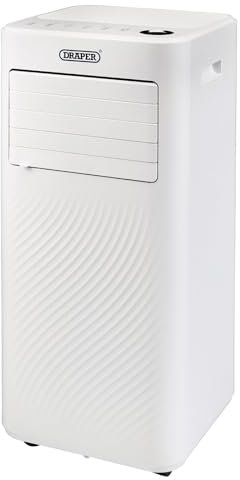 Draper 23830 230V 3-in-1 Portable Air Conditioner with Remote Control, 9000BTU