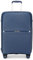British Traveller Hartschale Koffer Trolley PP Handgepäck Reisekoffer Klein 40 Liter mit 4 Spinnerräder Rollkoffer TSA-Schloß Teleskopgriff Suitcase(Marineblau)
