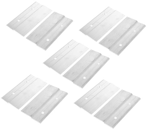 DOITOOL 5paare French Cleat Spiegelhalter Wandhalterungen Aus Aluminiumlegierung Für Spiegel Bildrahmen Hängeaufhängung