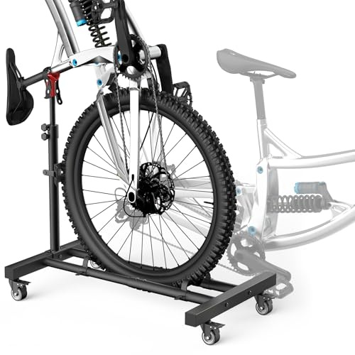 Housolution Vertical Bike Stand with 360° Wheels up to 29 [1 Pack]