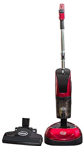 Ewbank Hard Floor Cleaner, Scrubber, Polisher, Dry Vacuum, Multi-Surface, Complete Floor Cleaning Machine, 25 Foot Cord, Red