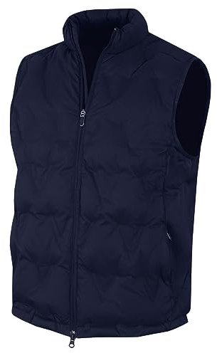 Callaway Golf Mens Chev Welded Quilted Vest Gilet - Peacoat - XXL