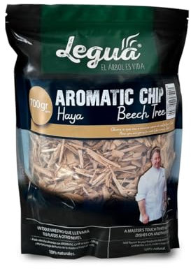 Legua virutas de haya para ahumar