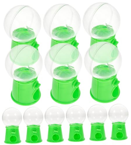 SOIMISS 12 Pezzi macchina per caramelle gommose chiave caramella macchina a benna giocattoli ricevitore macchina per distributore di caramelle macchine per caramelle Verde