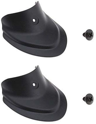EMSea 1 Paire Support de Garde-Boue en Caoutchouc Avant et Arrière en Forme de Queue Poisson de Garde-Boue Scooter Compatible avec Xiaomi 1S M365 M365 Pro
