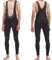 SILVINI Rubenza Funktionshose Herren mit Träger Laufhose Winter lang Lauftight Thermo Langlaufhose, Bib Schwarz