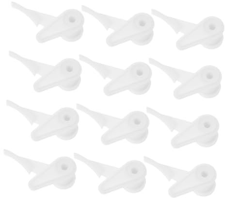 KONTONTY 12stücke Lampenhalterung Clips Kunststoff Halterungen Für Lampenschirme Sicheren Befestigung Von Deckenleuchten Installieren Und Vielseitig Einsetzbar