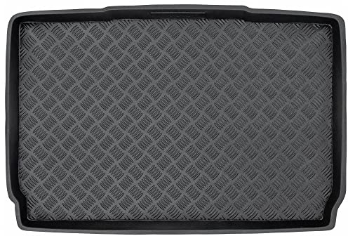 MOTOS Kofferraumwanne Kofferraummatte passt für Peugeot 208 II ab 2023 Kompletter Schutz für Ihr Auto bei Allen Wetterbedingungen mit perfekt passenden kofferraummatten