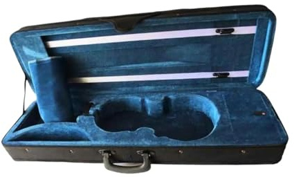 Estuche Para Violín Estuche for violín rígido for oblongo de tamaño completo 4/4, liviano, soporte for arco, resistente, bolsa transporte profesional for viajes al aire libre