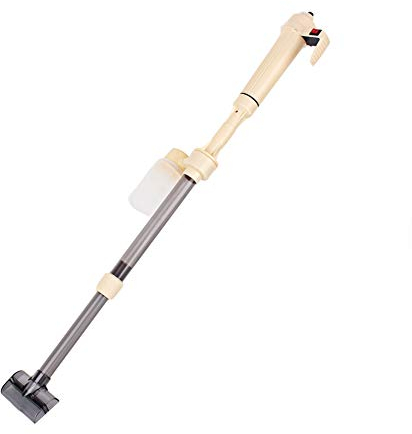 Aquarium Reiniger,Elektrischer Aquarium-Kiesreiniger,Siphon Staubsauger für Aquarien Wasserwechsel für das Aquarium, Kiesreiniger, unterstützt zwei Saugrohrgrößen für die Aquarienreinigung