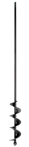SYITCUN Auger Drill Bit for Planting 2x24, Post Hole Auger for Planting Bulbs, Easy Post Hole Digger with Drill for 3/8”Hex Drive Drill
