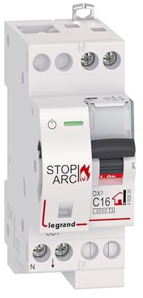 Legrand - Disjoncteur DX³ STOP ARC 3000A unipolaire + neutre 16A courbe C