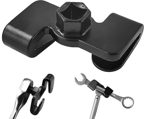 QUVBKZ Schraubenschlüssel Verlängerungsadapter, 1/2 Zoll Verlängerung 21 mm Sechskantantrieb, Universal Schraubenschlüssel Werkzeug, für Schlüsselverlängerung