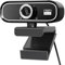Webcam PC con Microfono, Webcam USB Full HD 1080p, Fotocamera Riduzione del Rumore, Auto-Focus, Correzione Luce, per Skype, Videochiamate, Laptop