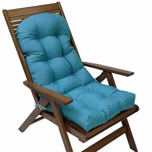 HLTQL Cojines para Bancos De Exterior,110 * 50cm Terraza Waterproof Cojines Sofa Exterior Jardin Colchoneta Banco Jardin Fijación para Columpio De Jardín(4)