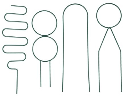 Lawnoval 4 plantas trepadoras de enrejado de metal, 34 x 10 cm, diseño de forma irregular, hierro resistente, vides, rosas, filodendros, dorado para negro, verde y verde