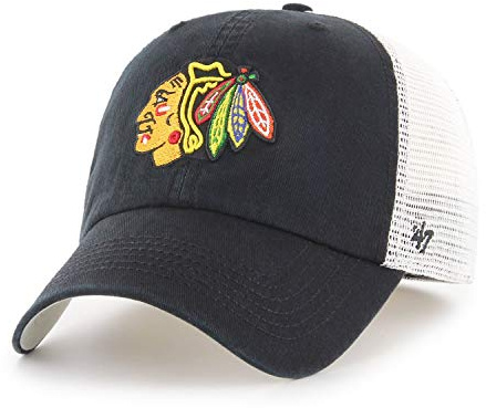 '47 Brand Relaxed-Fit Cap - Closer Chicago Blackhawks schwarz