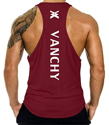 Cabeen Uomo Fitness Canotta da Palestra Sportiva Bodybuilding Canottiera Tank Top Stringer Senza Maniche Maglie