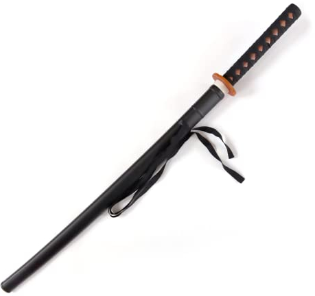 DEPICE Set Bokken Hartholz Seilgriff inkl. Saya uni, natur