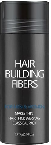Fibras capilares para hombres, fibras capilares para espesar el cabello, calvicie, polvo de cobertura para fitness, videoconferencias al aire libre, uso diario, reuniones sociales, citas, ocasiones
