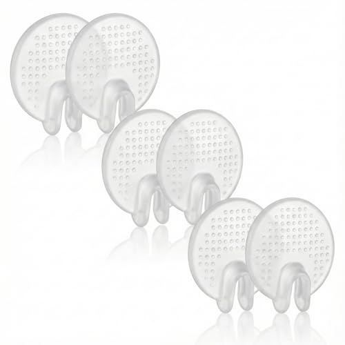 Hopzab 3 Pairs Silicone Thong Sandal Toe Protectors, Soft Flip Flops Gel Cushions Pad,Slip-Resistant and Wear-Resistant Toes Protectoration Pads, Toe Protector for Women Men