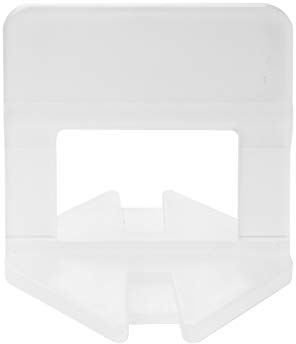 Lantelme 500 Stück Fliesennivelliersystem Zuglaschen für 3mm Fugenbreite | Laschen für Fliesenhöhe 3mm bis 15mm | Fliesen Nivelliersystem, Fliesenverlegehilfe, Fliesennivellierungssystem (3mm)