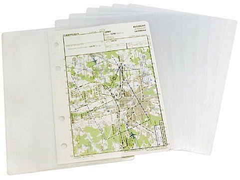 Design 4 Pilots - Pochettes Plastiques A6 pour Planchette de vol (x10)