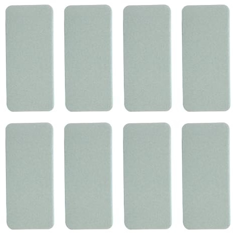 Jewelry Polishing Block, Processing Tool Compact 8Pcs Double Sided for Repairing