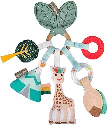 Sophie la Girafe - Anneau d'Activités Sophie la Girafe - Jeux d'Eveil - Différentes Matières, Textures et Couleurs - Pour Enfants à Partir de 3 Mois