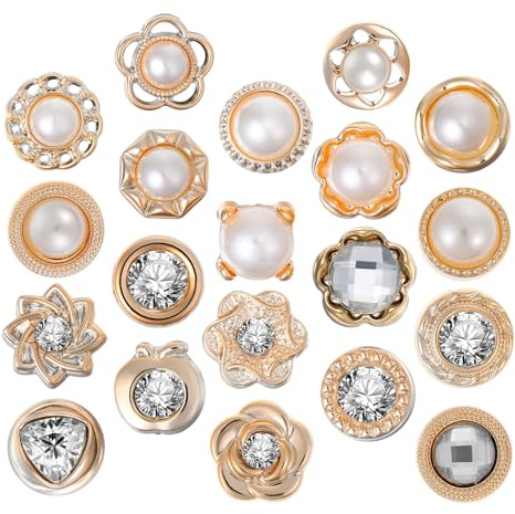 BELLIFFY Broches Invisibles para Ropa 100 Piezas × 5 Clips Metálicos Desmontables Ajustables para Blusas y Camisas Botones sin Coser Alfileres para Botones de Mujer Kit de Reemplazo
