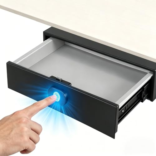 Caja Fuerte Camufladas con Huella Dactilar y Cajón Oculto USB-C