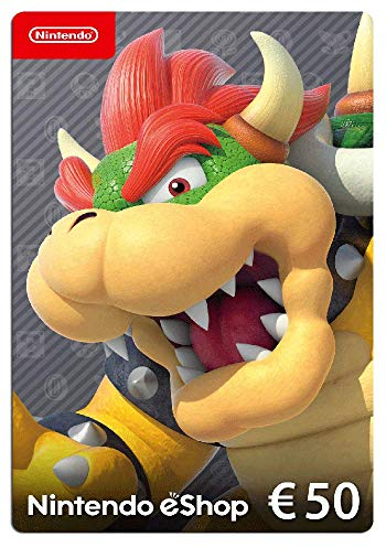 Nintendo eShop Carta regalo 50€ | Codice download (EU) | Switch