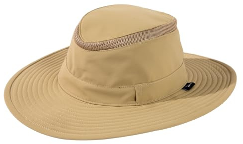 TOP-EX Herren Sonnenhut OutdoorUV-Schutz Sommerhut Safari Mütze, Wasserdicht und Winddicht, Faltbarer Fischerhut für Männer, Ideal für Camping, Wandern, Jagd und Survival XL Khaki