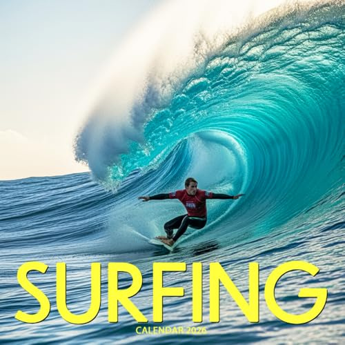 Surfing 2026 Calendar: Waves, Adventure, and Ocean Spirit