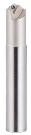 TINEASUR Mandril de Fresa de Chaflán Cnc 90° Biselado, Vástago de Acero Resistente 20 Mm X 120 Mm para Fresadoras Industriales, Accesorio para Insertos de Mandril de Fresado Profesional